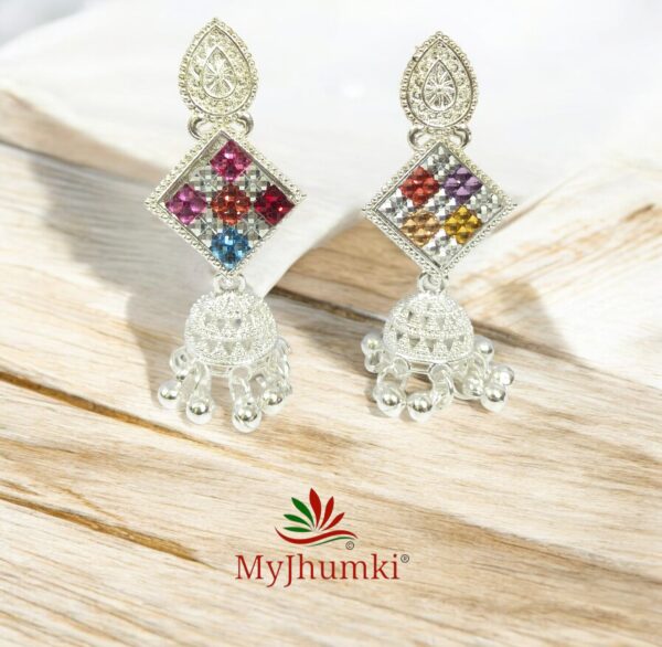 Oxidised Jhumka Earring For Women